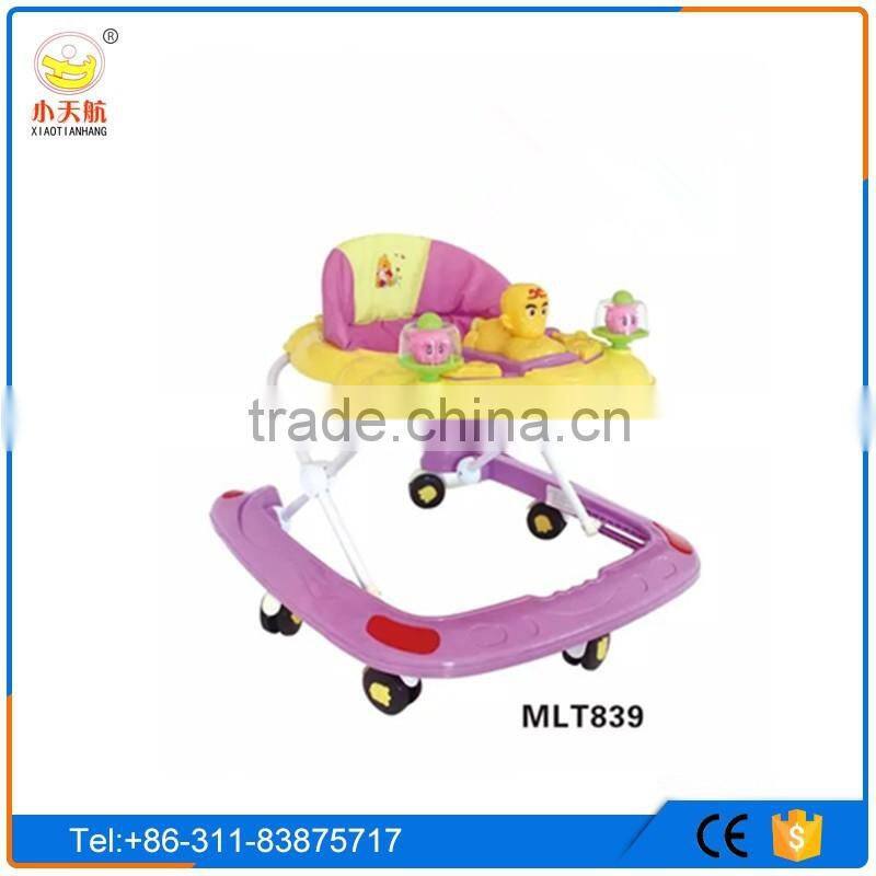 2016 Best Selling New Model 8 Swivel Wheels Baby Walker