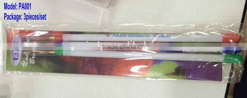 gel 3pieces professional nail brushes drawing line nail pen set nail tool kits