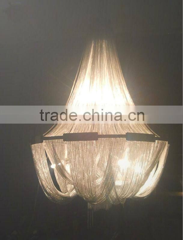 High class unique project Modern Restaurant Lobby Decorative Suspension Chandelier Light
