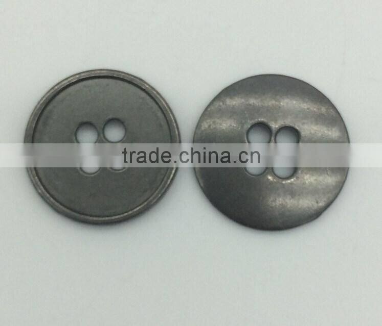 4 holes alloy metal button for shirts