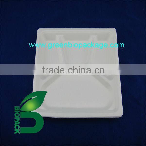High quality recycled paper food tray