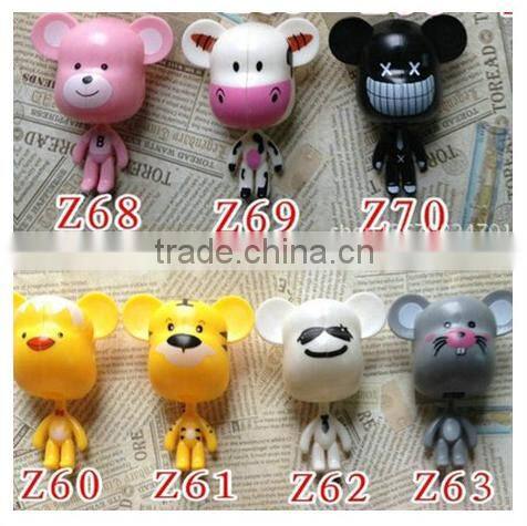TH003 New Chinese Product Wall Pink Pig Cartoon Toothbrush Holder with Suction Cup