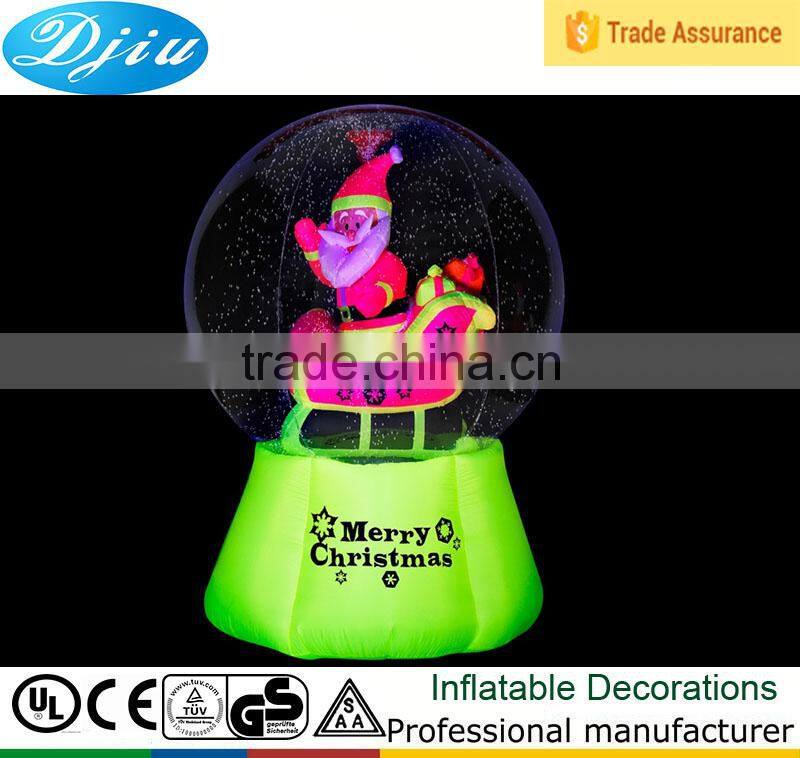 DJ-B-112 outdoor decoration merry christmas inflatable bubble ball person inside