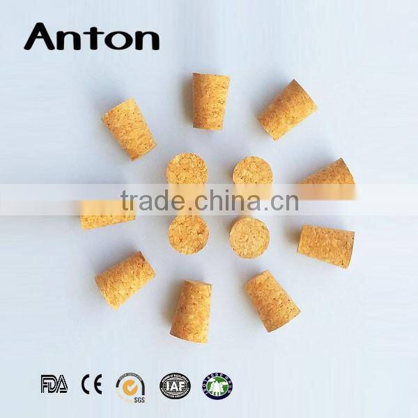 Wholesale material wooden cork for glass tubes