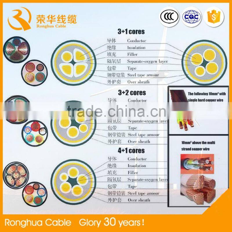 Hot Selling 600v/1000v xlpe copper electrical cable