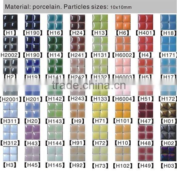 10*10mm outdoor 5mm mini mosaic tiles swim pool