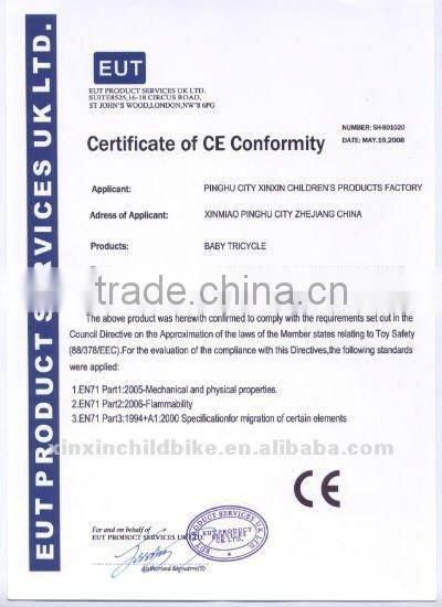 B2-5,2012 fashion design, good quality,the foot children tricycle