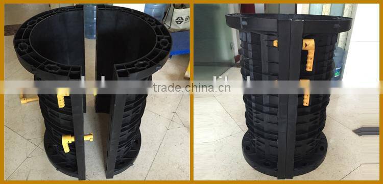 Modular Plastic Formwork Board for Construction System