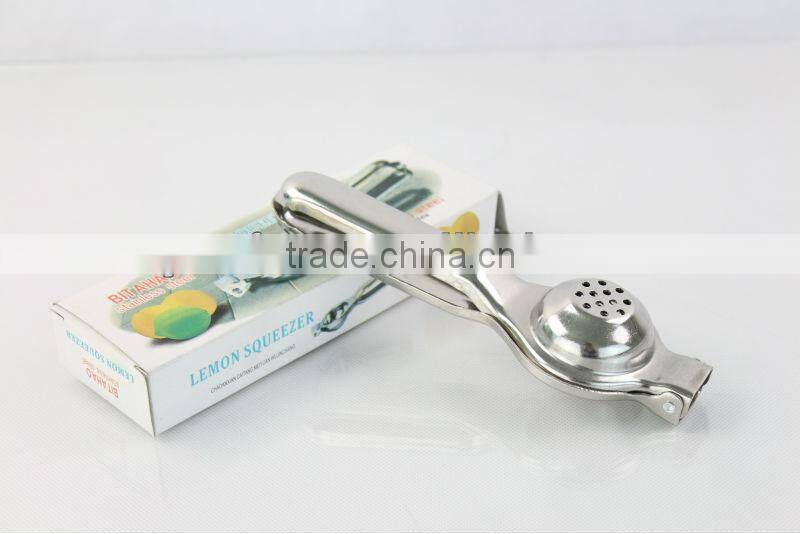 Hot sales stainless steel squeezer/lemon reamer/fruit squeezer