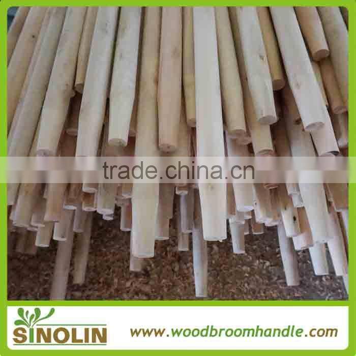 Garden wooden stakes for plant support