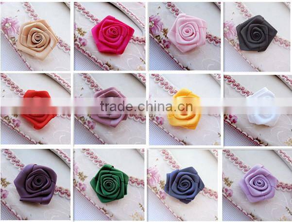 satin ribbon rosette bow