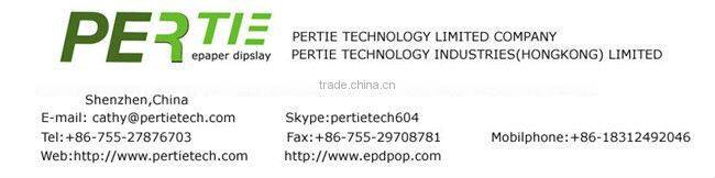 poster display e-paper display with coin battery supported