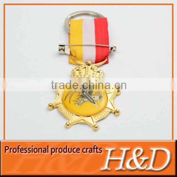 sheriff custom antique metal badges