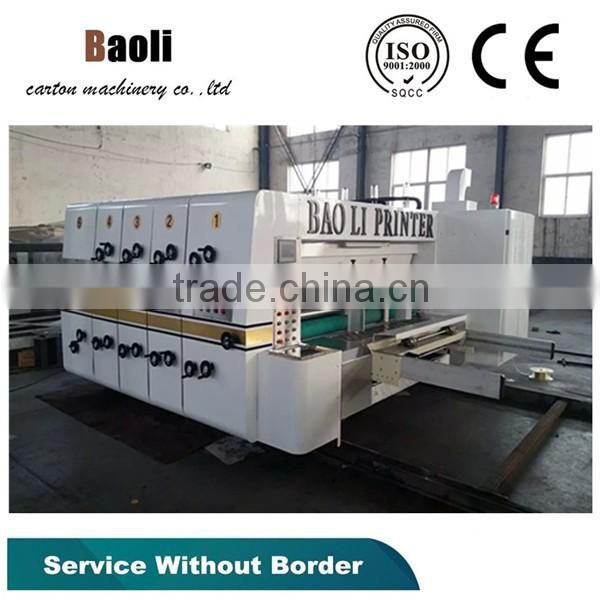High speed flexo printing slotting machine/Corrugated box machinery