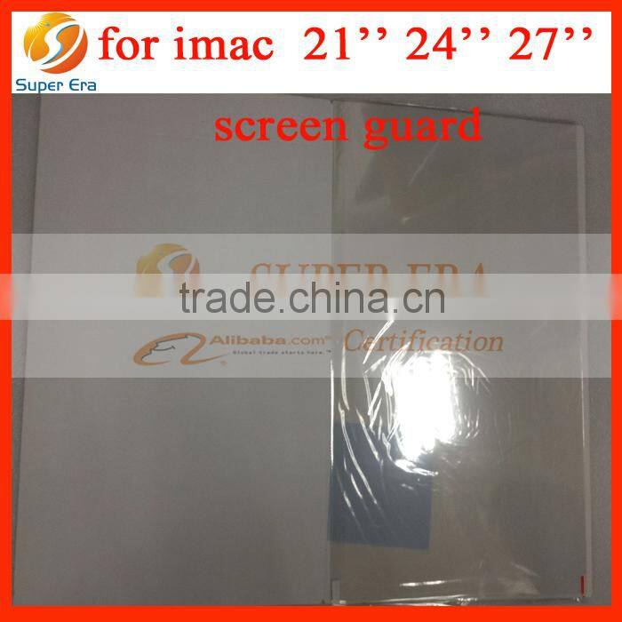 LCD display glass screen protector (all models we can manufacture) for Imac 20'' 21'' 22'' 24'' 27'' screen protective film