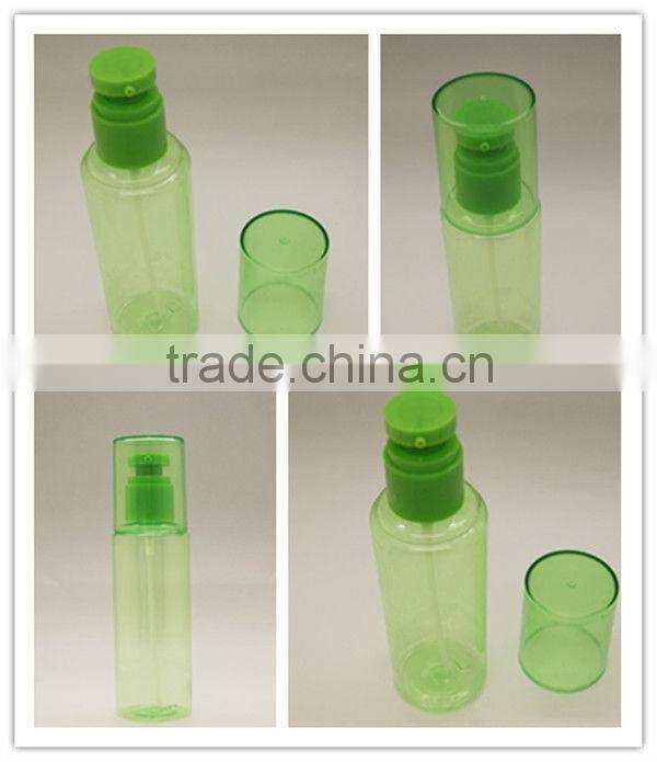 120ml 4oz PET plastic bottle for cleaning with big cap