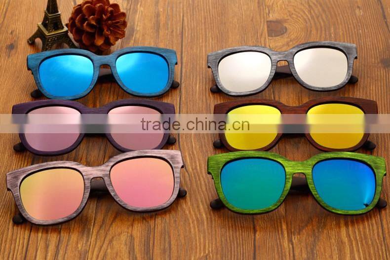 New Round Glasses Imitation Wood Grain Sun Glasses Big Sunglasses Fashion Women 2016 Famous Brand Designer Oculos De Sol CC5008