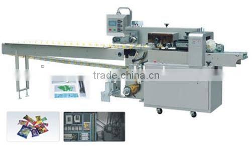 High Speed Pillow Bag Packaging Machine for Cookies