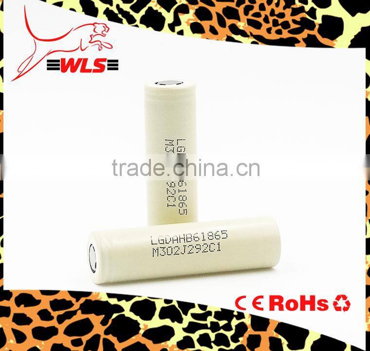 Original lg hb6 LG 3.7v 1500mah battery 18650 battery lg HB6 Lithium ion 18650 Battery for ecigs/led flashlight/power tools