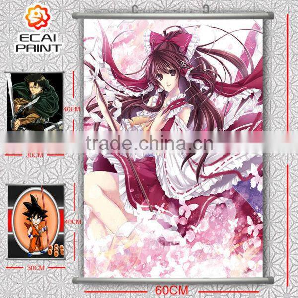 OEM AD scroll poster by 3D printing