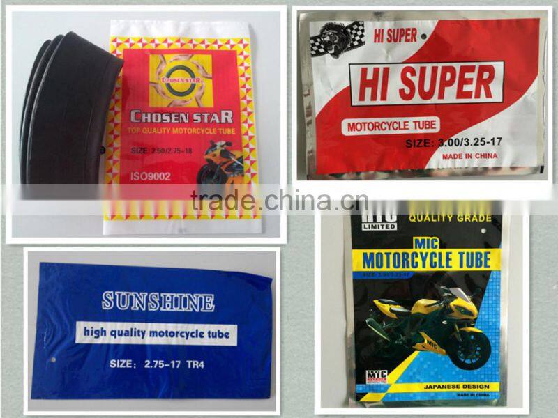 motocicleta tubo interno 3.00-18 4.10-18 3.00-16