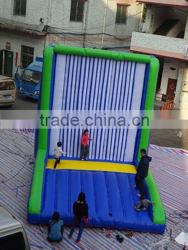 hot sale inflatable sticky wall and sticky suit