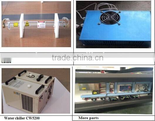 Co2 laser cutting machine 1325 260Watt 1mm 2mm 3mm metal laser cutter machines