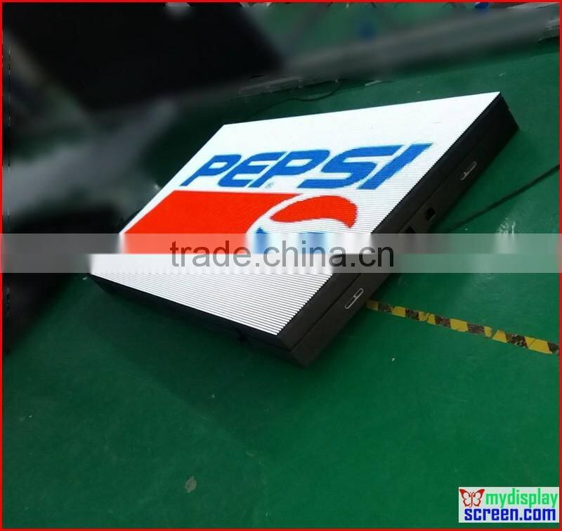 p10 front open led sign 256cm x 128cm,100.8" x 50.4",FRONT OPEN, full color SMD high brightness ,IP65 water proof,WIFI Function,