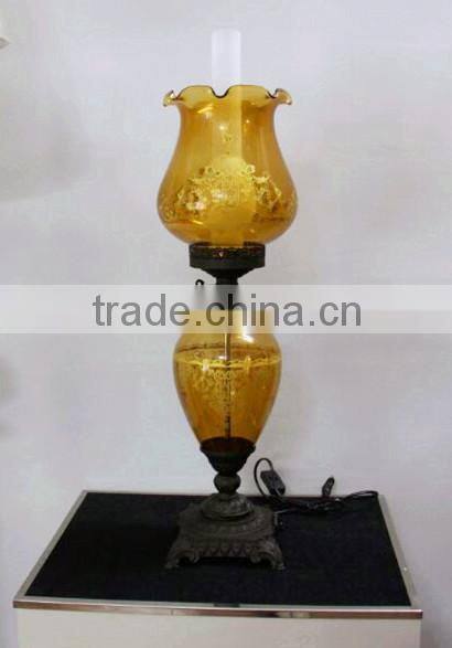 Classical Hand Blown Glass Table lamp Hot sale in middle east
