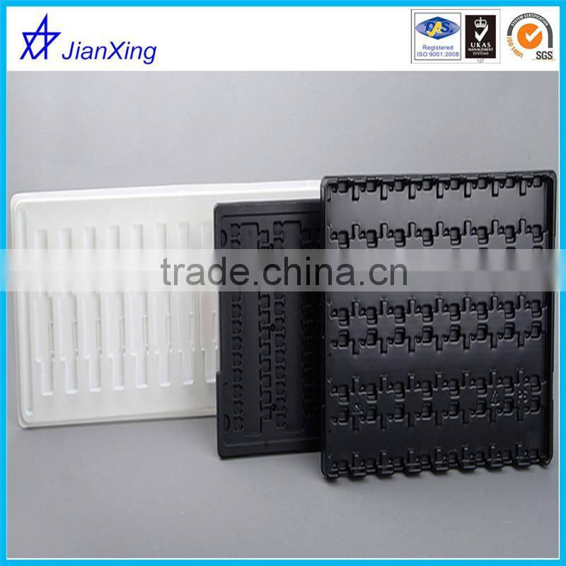 black vaccum forming blister tray