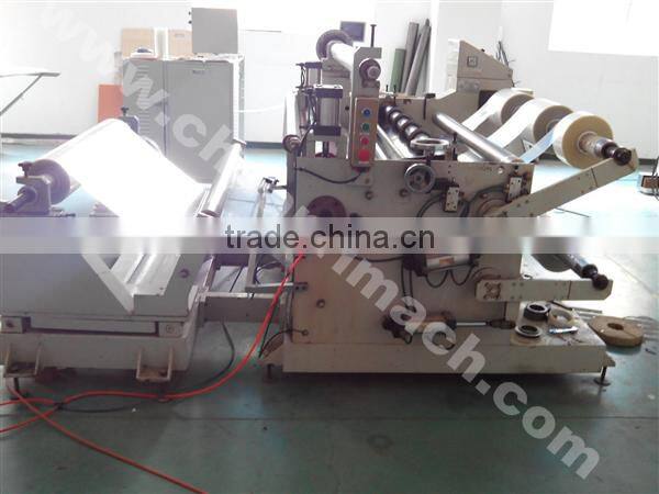 Automatic Plastic Roll Film Slitting Rewinding Machine