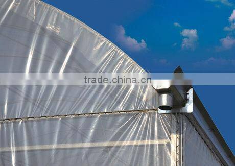 Greenhouse wire lock galvanized profile