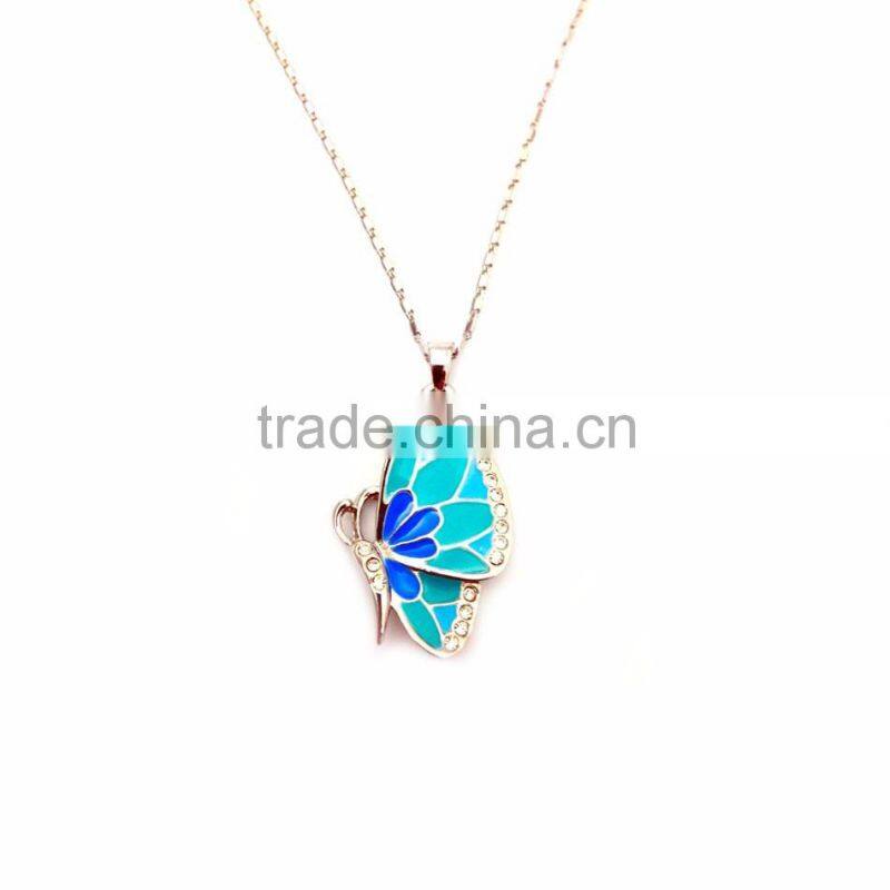 rainbow design flower necklace and earring fashion jewelry sets