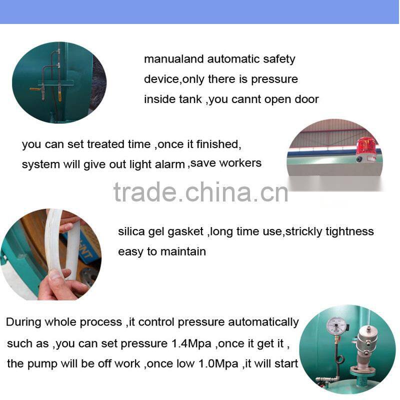 new condition pine and eucalyptus CCA ACQ vacuum impregnate equipment