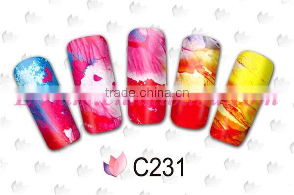 Water transfer nail art sticker Ble C series nail sticker