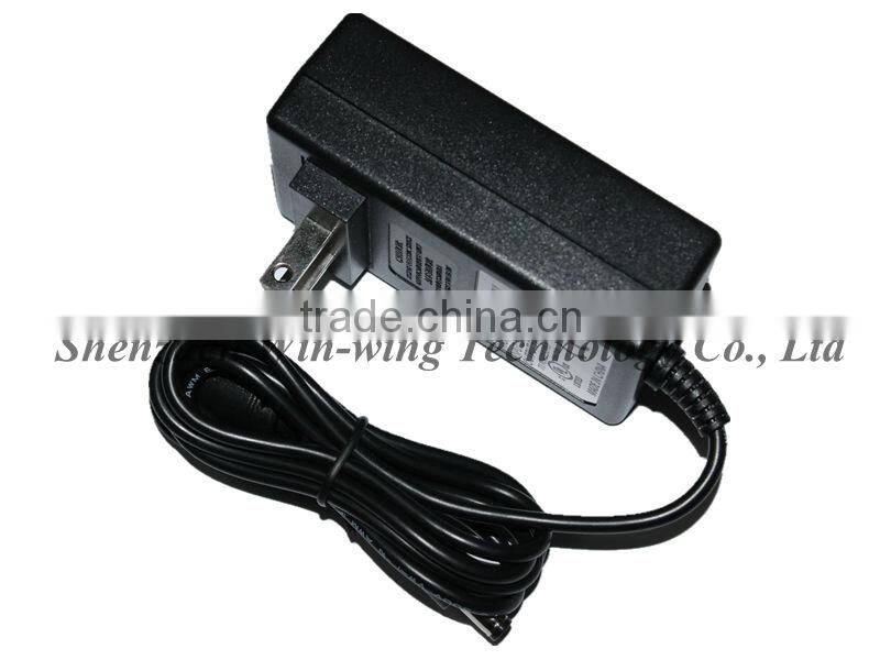 36W Wall type 24V 1.5A AC DC Adapter with US Plug