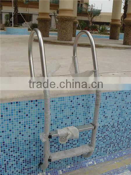 Guangzhou 304/316 Stainless steel 3 steps safety handrail swimming pool ladder