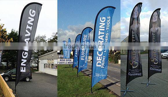 340cm Outdoor Flying Teardrop Flag