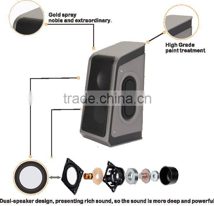 Fashsion style 2.0speaker active type for mobile phones