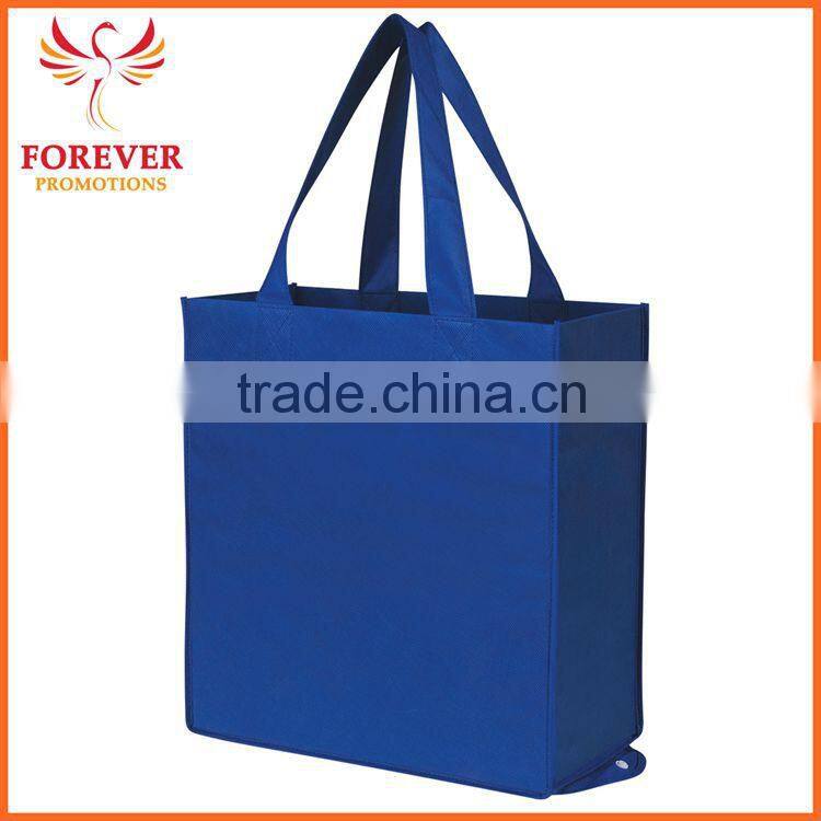 2016 Custom Logo Print Shopping Bag Foldable Portable Shopper Tote Bag