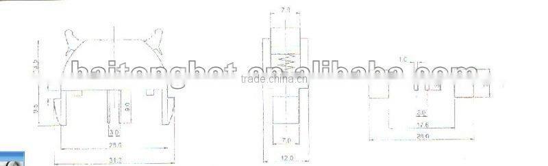 Wire Clip speaker socket