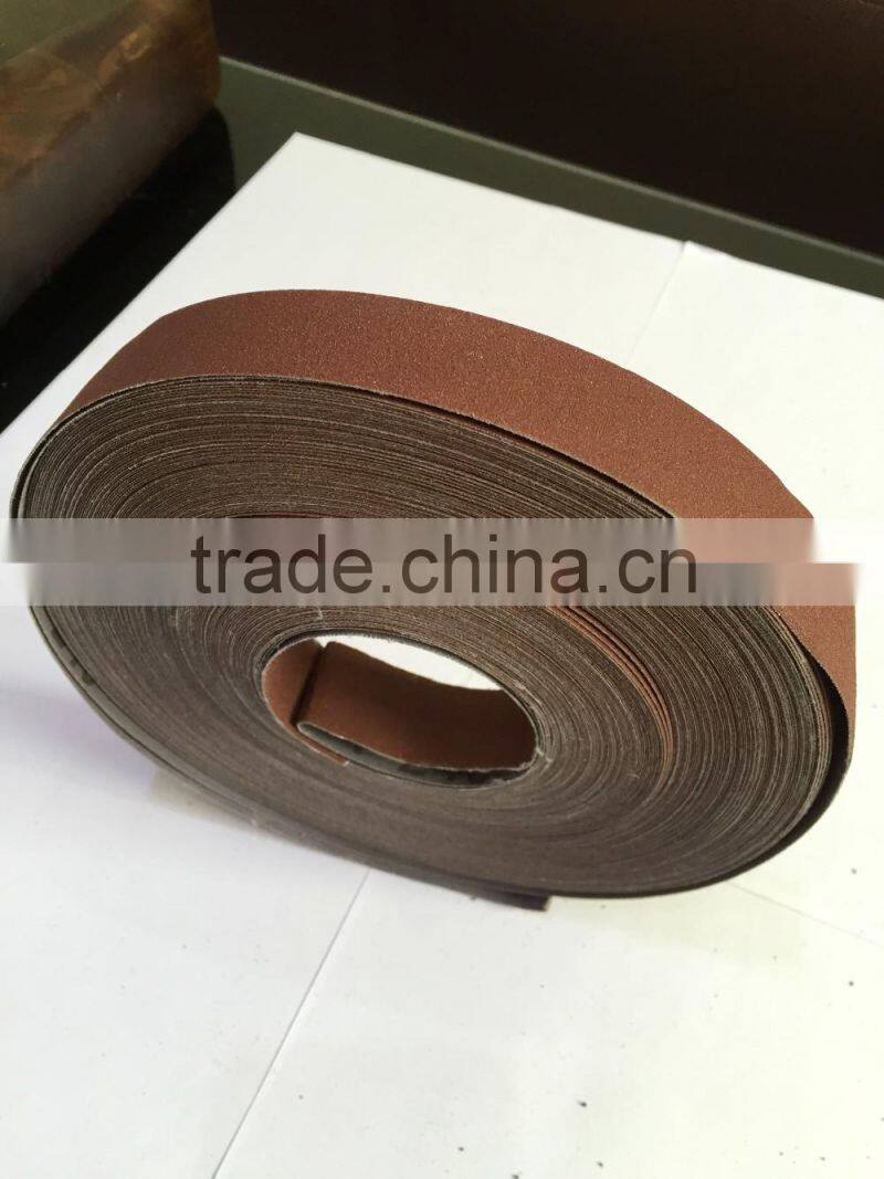 metal polishing aluminum oxide abrasive belt