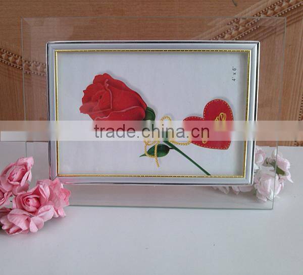 Realy Picture Beautiful Gift 8" Vertical Glass Photo Frame