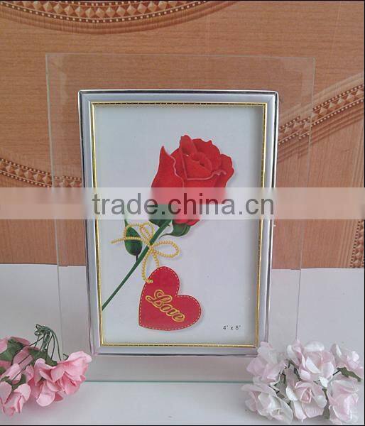 Realy Picture Beautiful Gift 8" Vertical Glass Photo Frame