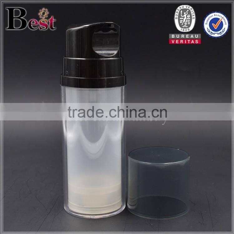 80ml skin care lotion airless bottles, cosmetic packaging airless pump bottles