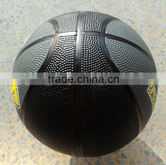 Ball Type and Rubber Ball Material Multi color training rubber basketball