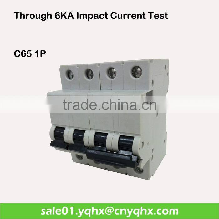 electrical miniature 4p motor protection rating miniature circuit breakers