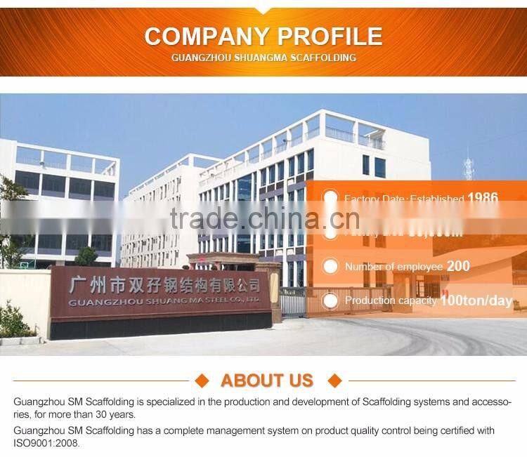 Excellent quality powder coating cuplock scaffolding