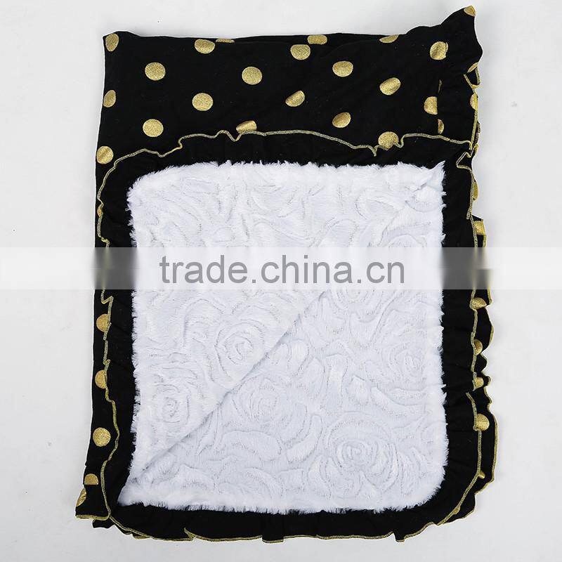 Latest wholesale 100% cotton super sofe baby blanket