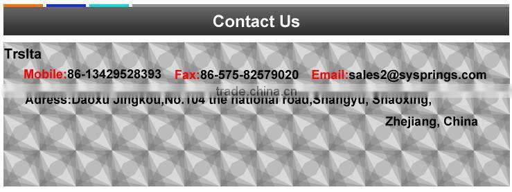 Different size constant roll spring